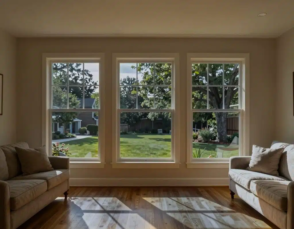 Vista by LLumar Atmosphere VXA14 ER HPR fitted to a living room window
