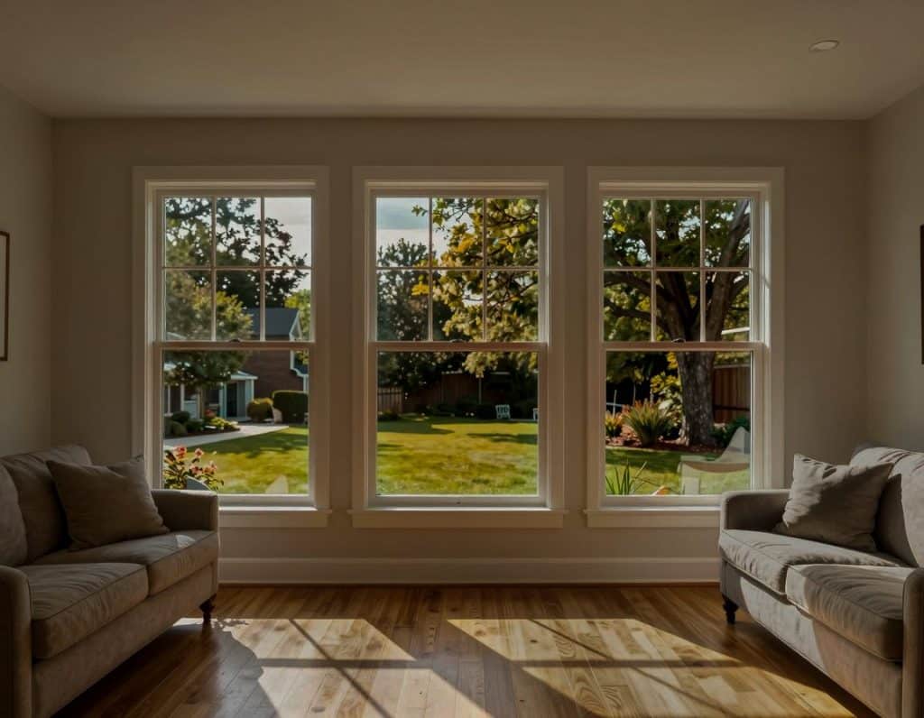LLumar DL15B SR CDF fitted to a living room window