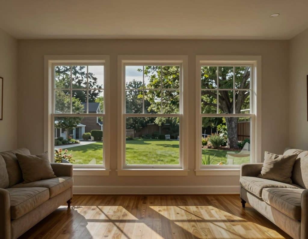 LLumar DRN35 SR CDF fitted to a living room window