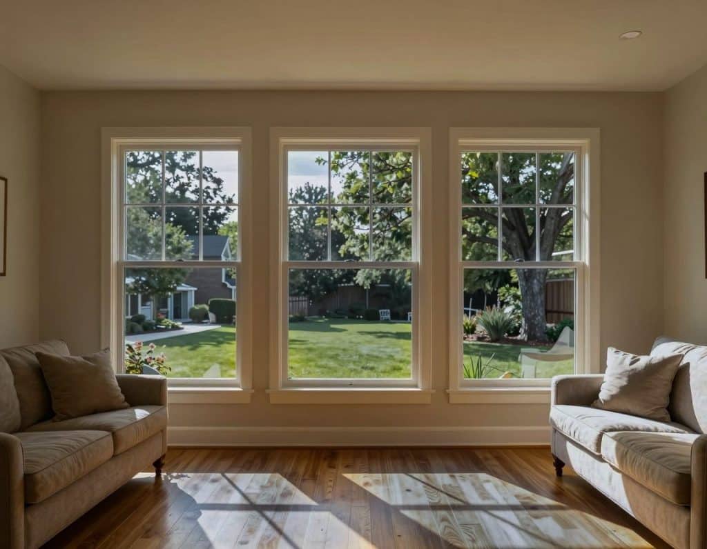 Vista by LLumar Luminance Safety V28 SR PS4 fitted to a living room window