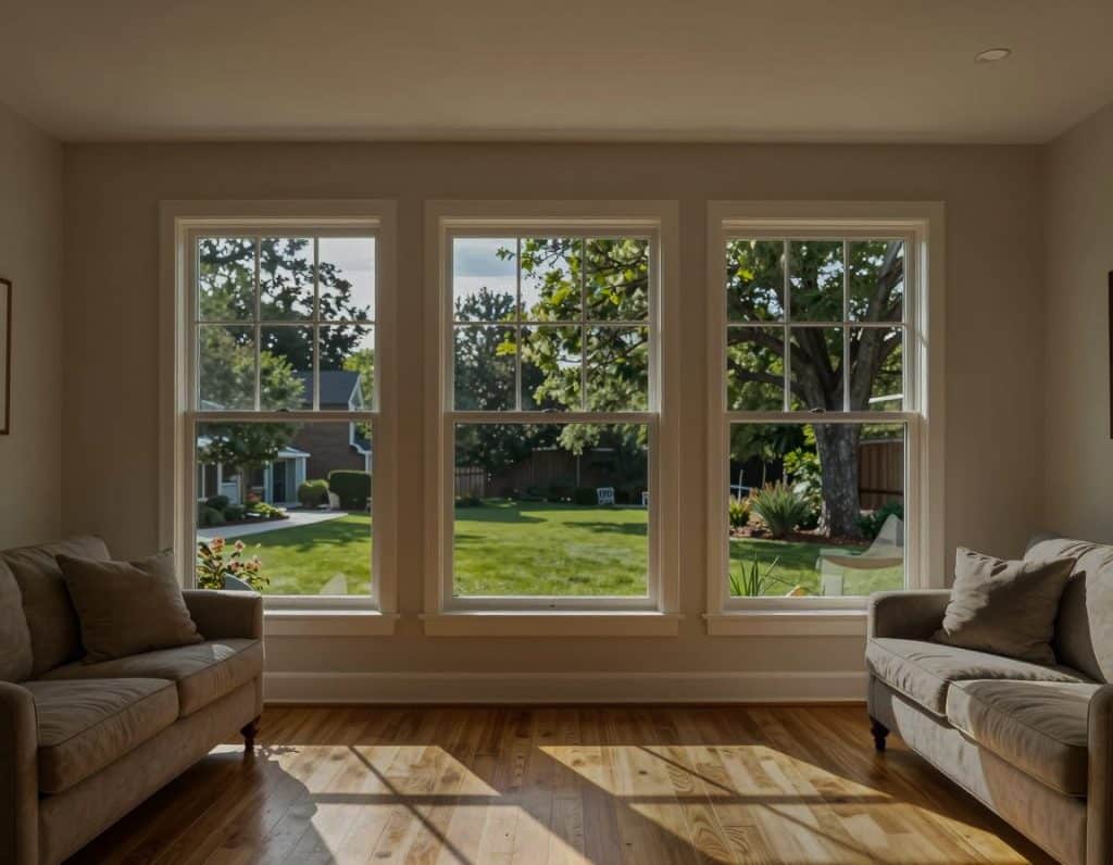 LLumar N1020 SR CDF fitted to a living room window