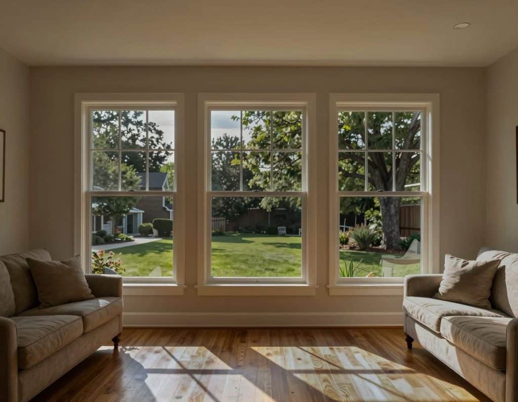 LLumar NHE35 ER HPR fitted to a living room window