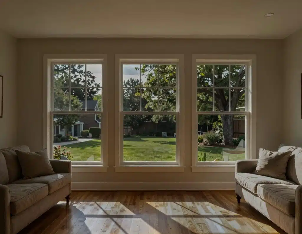 LLumar R15G SR CDF fitted to a living room window