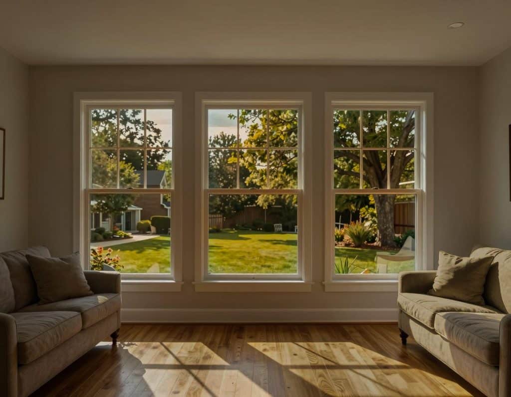 LLumar R15GO SR PS fitted to a living room window