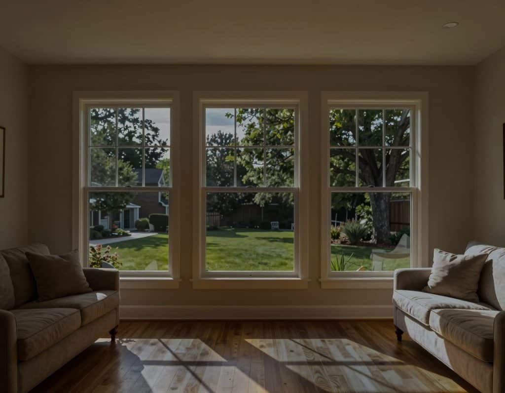 LLumar RN07G SR CDF fitted to a living room window