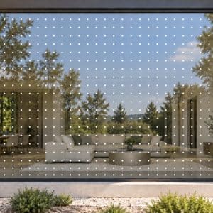 Solar Gard WingSafe White Dot bird-safety film fitted to glazing